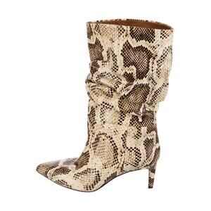 ❤️Paris Texas Leather Snake Boots❤️